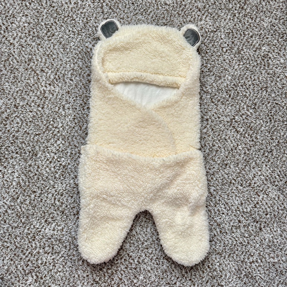 Jam Naturals Bear Newborn Swaddle Wrap